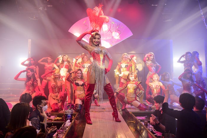 「バブレスク」の様子/場所:バーレスク東京(提供写真)