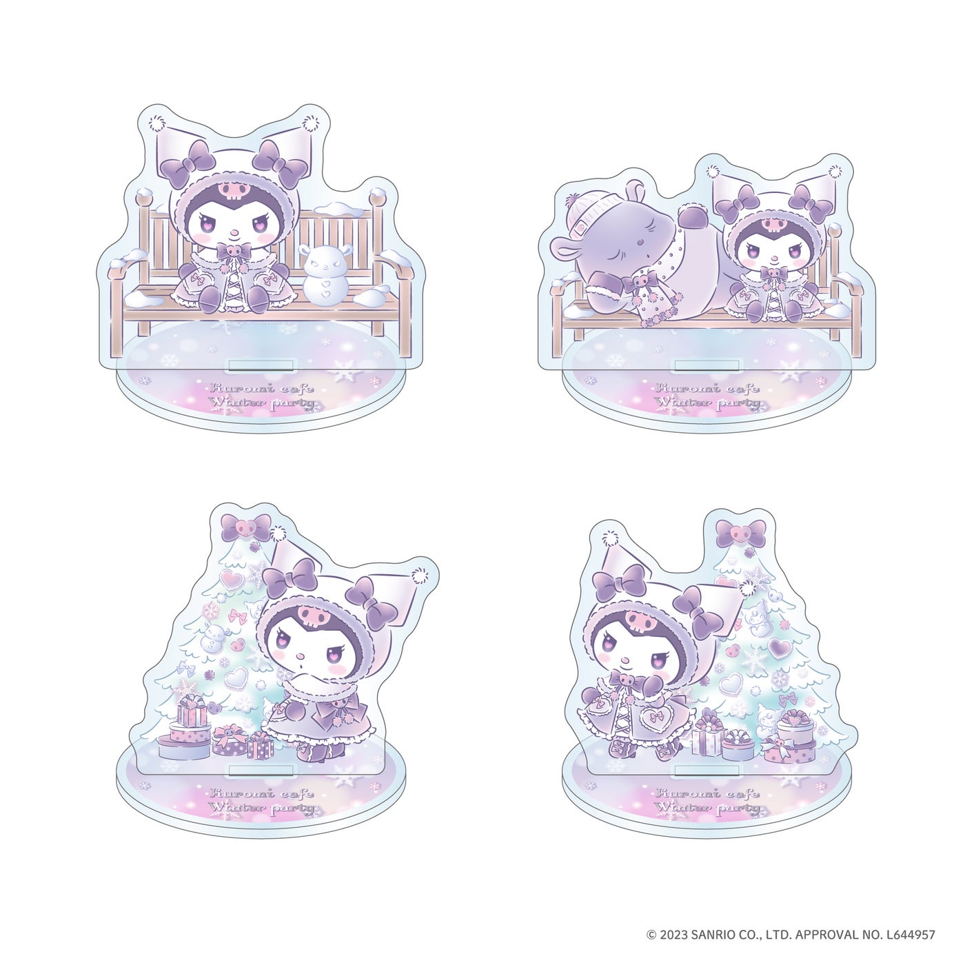 ミニアクリルスタンド(ランダム4種)税込990円/提供画像