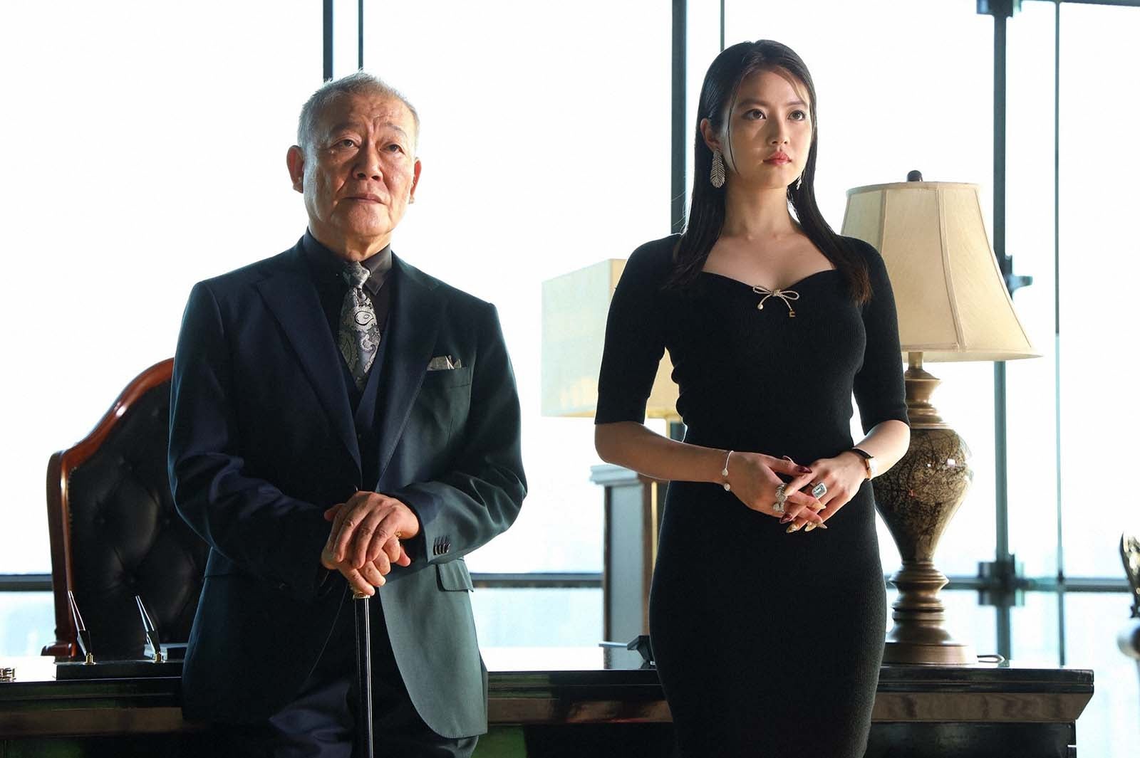 國村隼、今田美桜「トリリオンゲーム」第8話より（C）TBS／撮影：高橋裕子