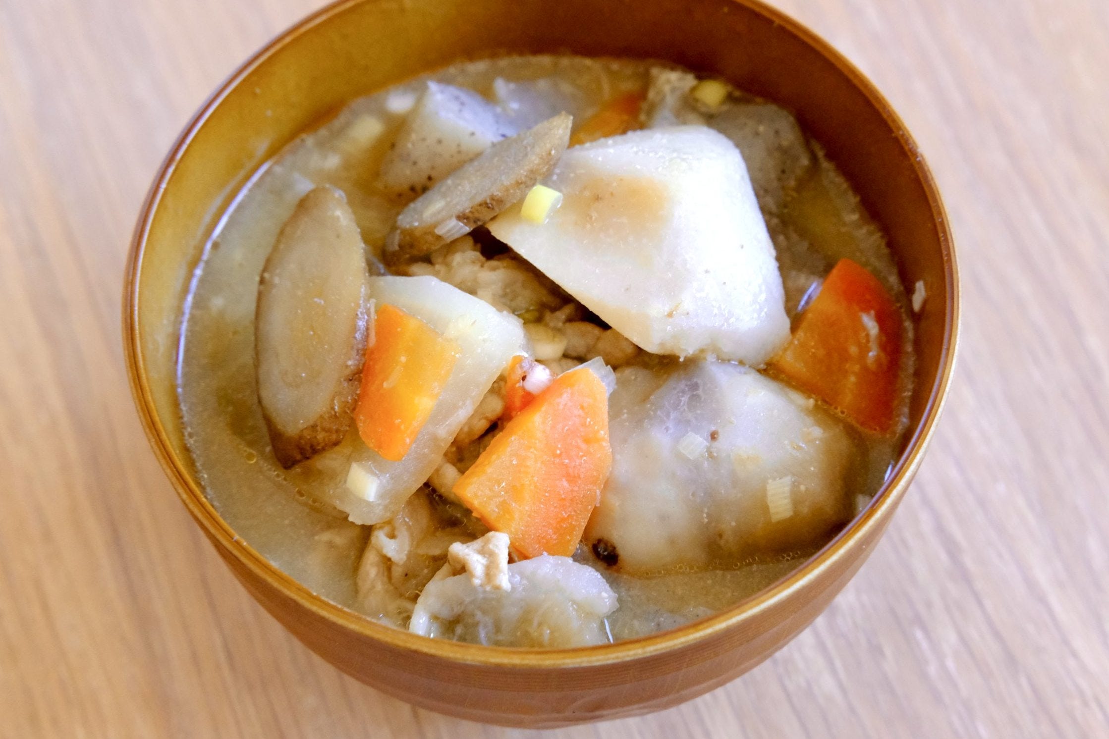 ロバート馬場・秘伝の豚汁