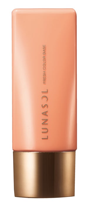 「フレッシュカラーベース」“EX01 sunny coral”／画像提供：LUNASOL