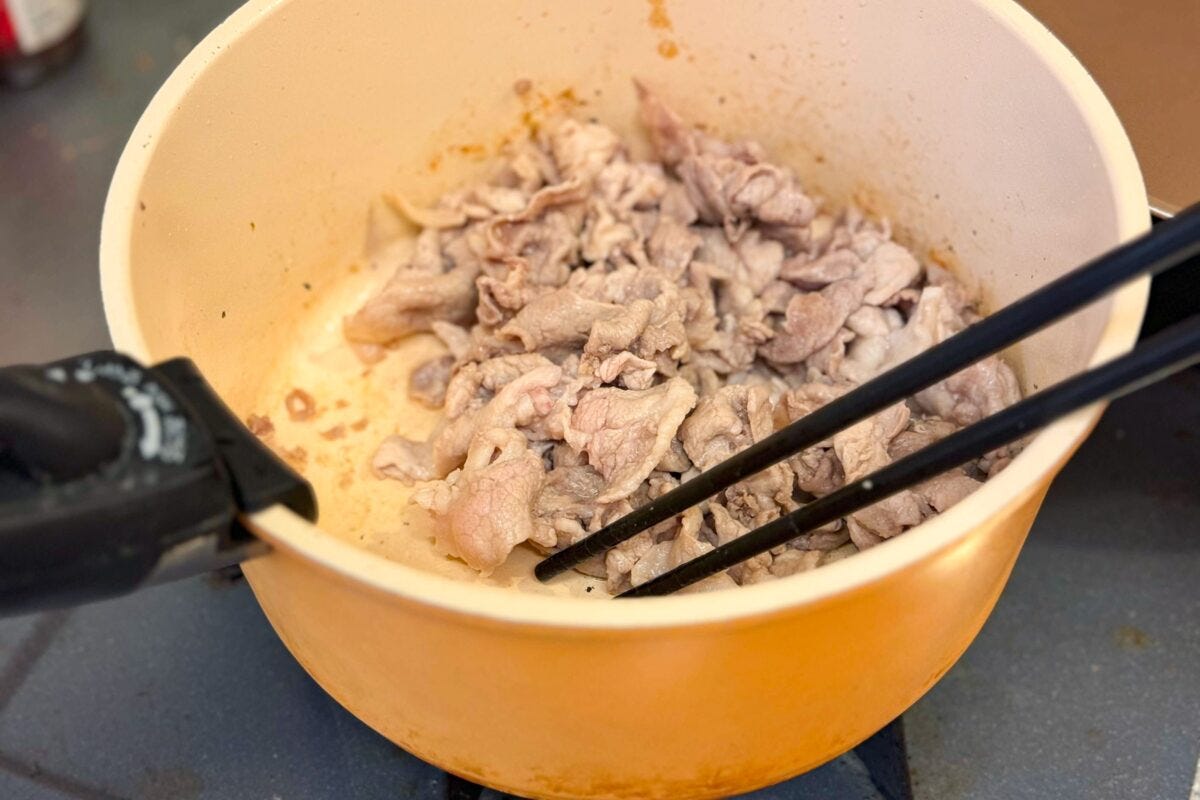 もやしのカレースープ