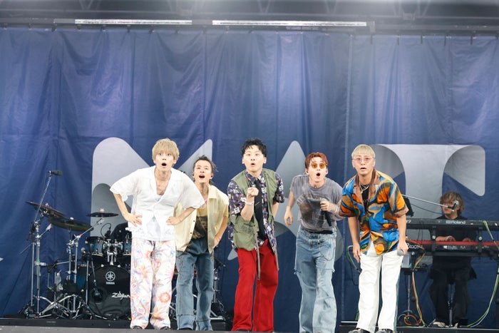 Da-iCE、ステージ上にGENERATIONS白濱亜嵐が乱入＆圧巻ダンス 話題の「I wonder」含む7曲披露【a-nation 2024】