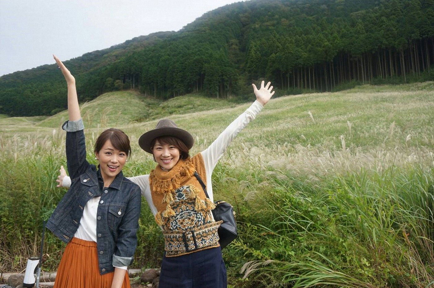 （左から）本田朋子、潮田玲子／画像提供：TBS