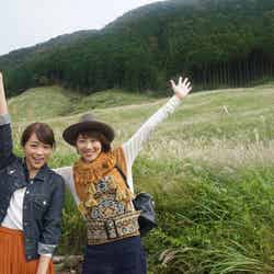 （左から）本田朋子、潮田玲子／画像提供：TBS
