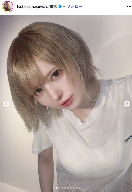 益若つばさInstagramより
