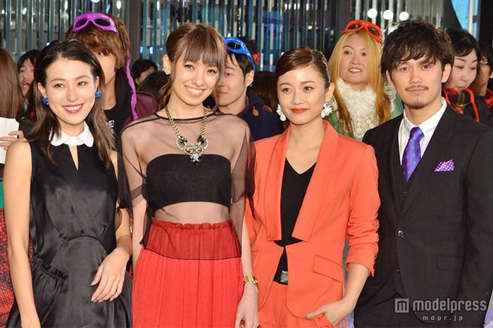 (左から)山本優希、南明奈、宮城舞、宮城大樹