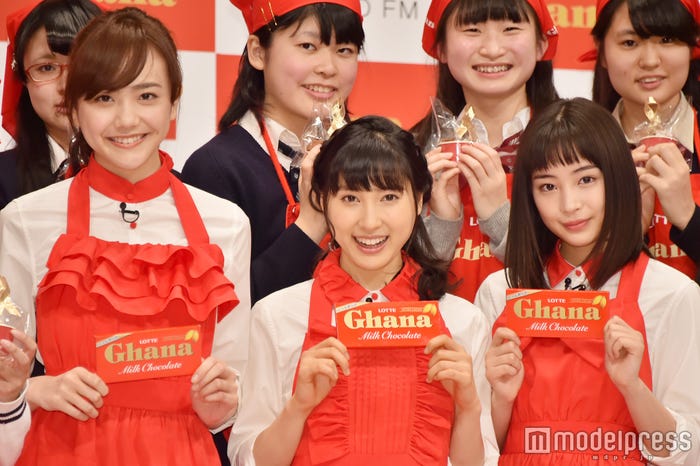 松井愛莉、土屋太鳳、広瀬すず(C)モデルプレス