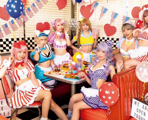 えなこ・似鳥沙也加・篠崎こころら、華やかコスプレで美ボディ競演