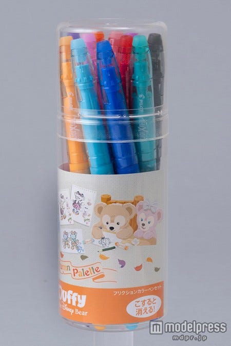 TDS:カラーペンセット¥2100(C)Disney