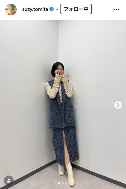 富田鈴花Instagramより