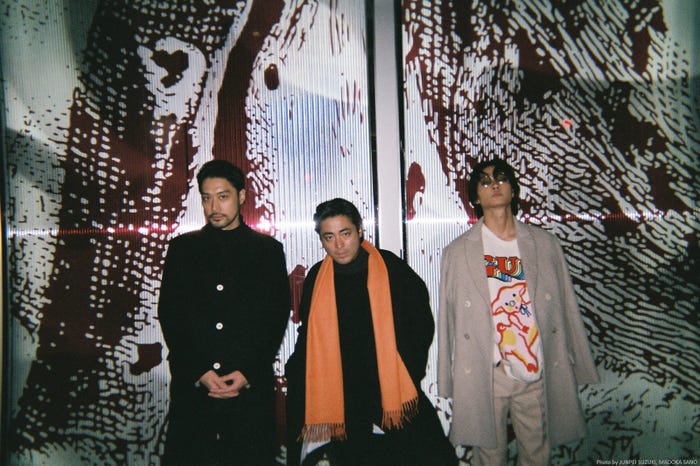 THE XXXXXX(ザ・シックス)/左から:内田朝陽、山田孝之、綾野剛(提供写真)