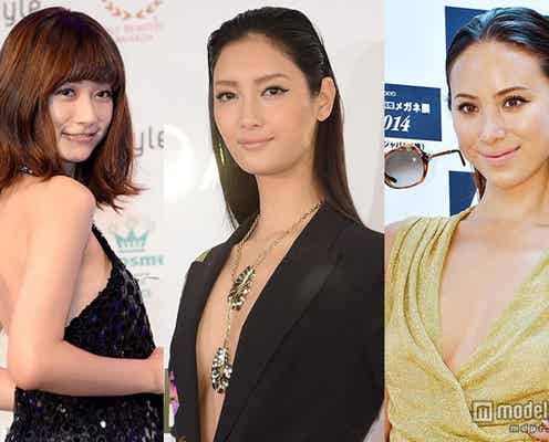 菜々緒・ヨンア・道端アンジェリカらが魅せるセクシースタイル 肌見せファッションを一挙公開【2014年末特集】
