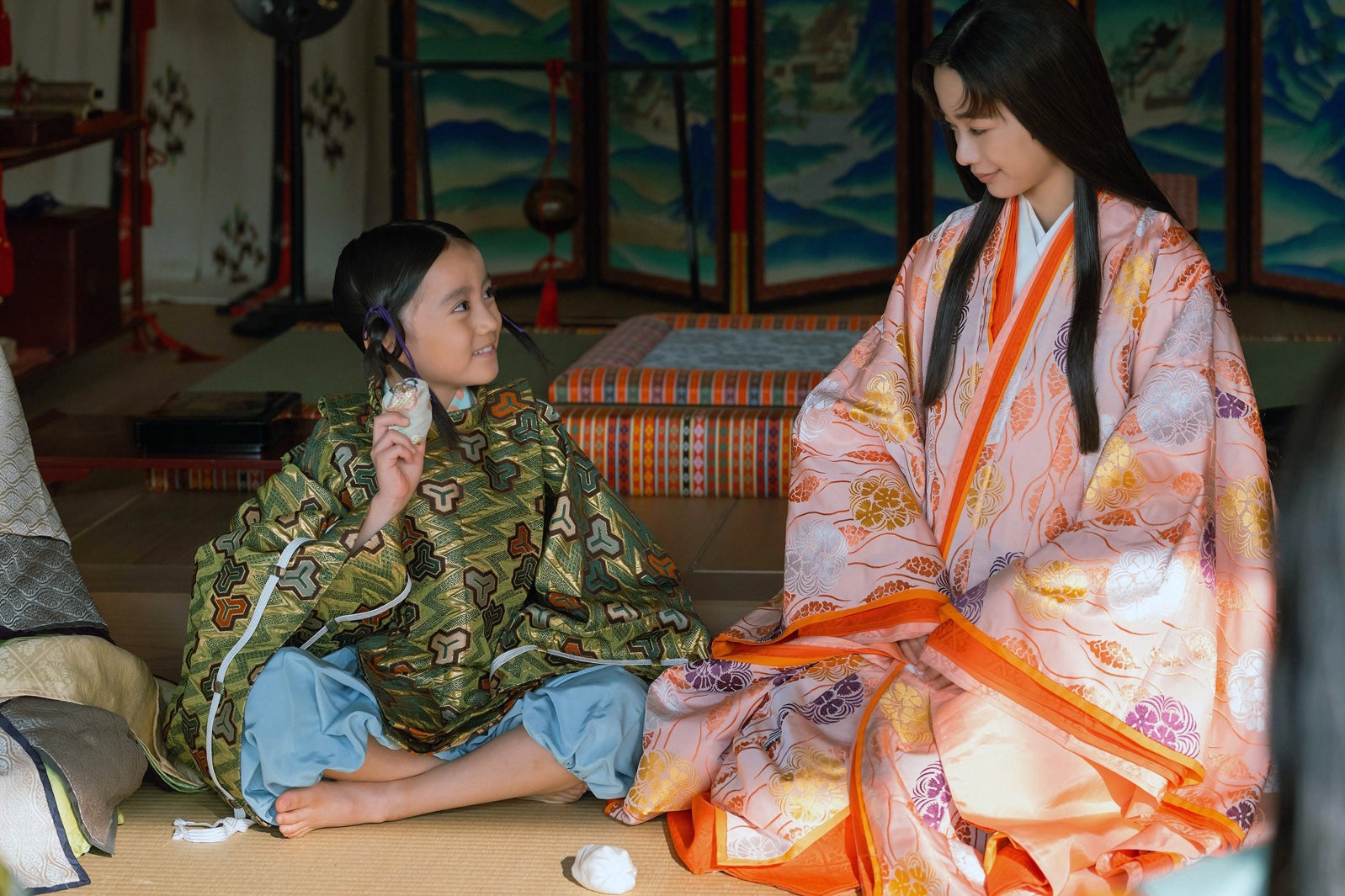 池田旭陽、見上愛「光る君へ」第33話（C）NHK