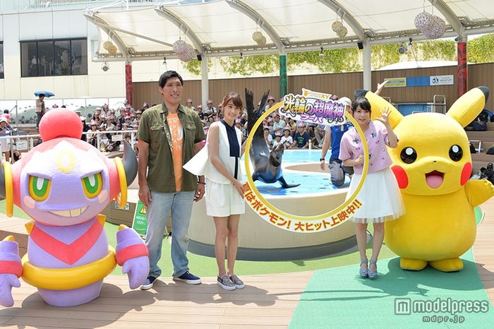 篠原信一、山本美月、中川翔子