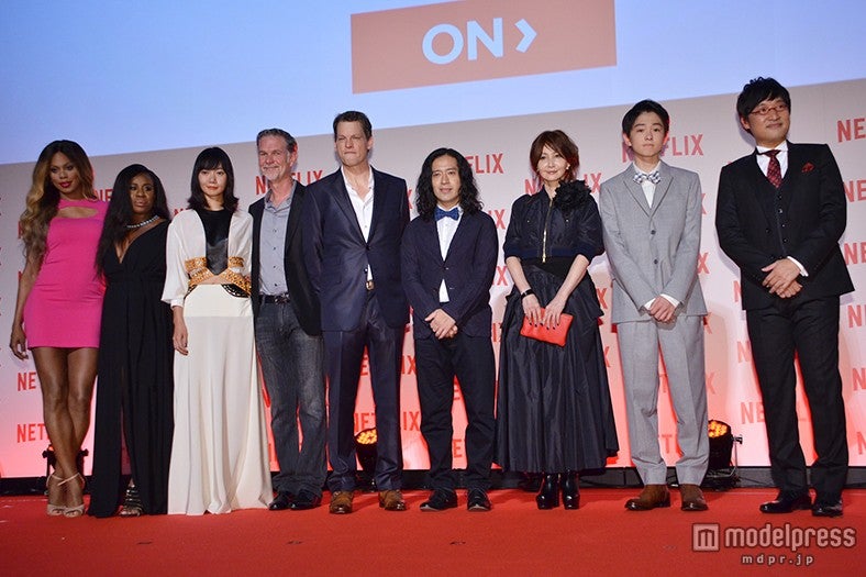 Netflixのジャパンローンチパーティイベントの様子