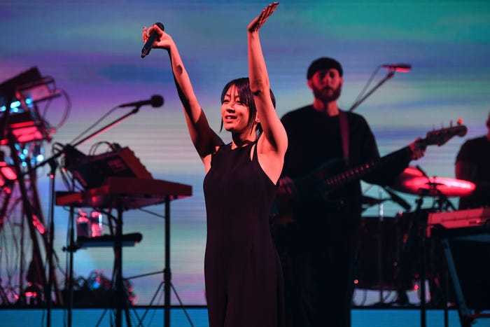 宇多田ヒカル“Hikaru Utada Laughter in the Dark Tour 2018”(C)岸田哲平 TEPPEI KISHIDA