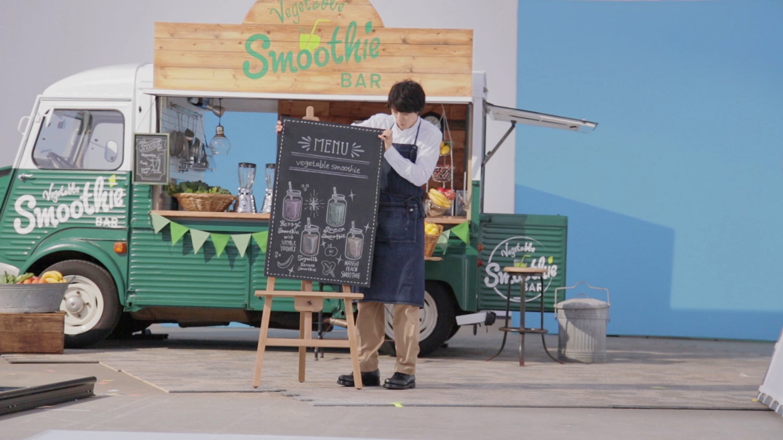  CMメイキング（提供写真）