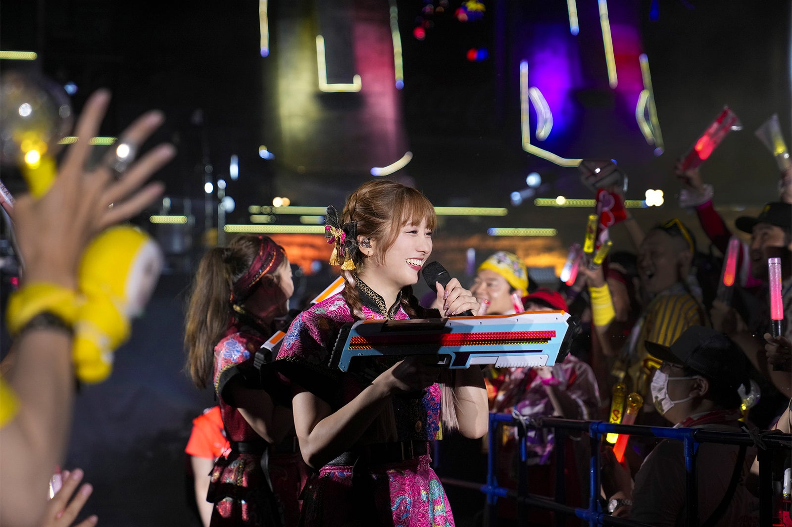 佐々木彩夏「ハマの夜祭り番長襲名記念 ももクロ夏のバカ騒ぎ2025 in 横浜スタジアム」（C）増田慶