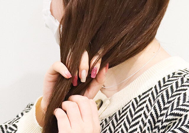 垢抜けヘアの作り方　ニュアンスメイクオイル