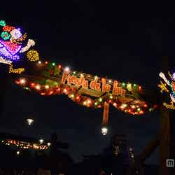 ディズニークリスマス、新スポット登場　キラキラ輝く“光の祭り”／「フィエスタ・デ・ラ・ルース」（夜）【モデルプレス】