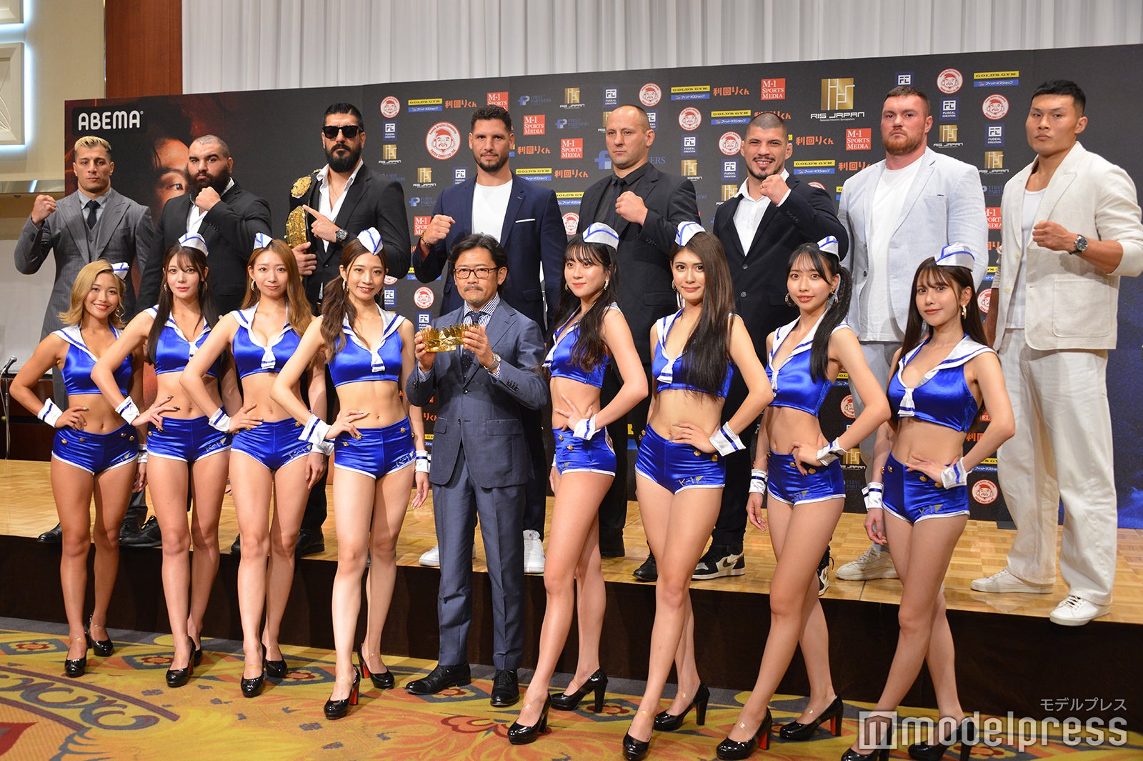 「ReBOOT～K-1 ReBIRTH～」大会の前日会見の模様（C）モデルプレス