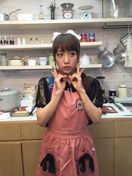 料理好きの高橋みなみ(C)関西テレビ
