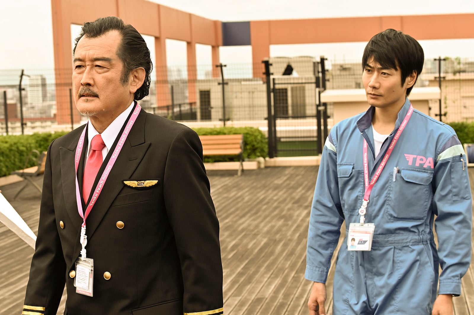 吉田鋼太郎、戸次重幸／「おっさんずラブ-in the sky-」第2話より（C）テレビ朝日