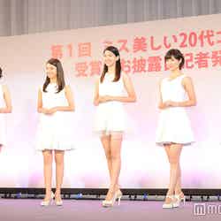 （左から）西本有希さん、中谷モニカさん、是永瞳さん、奥山かずささん、宮本茉由さん （C）モデルプレス