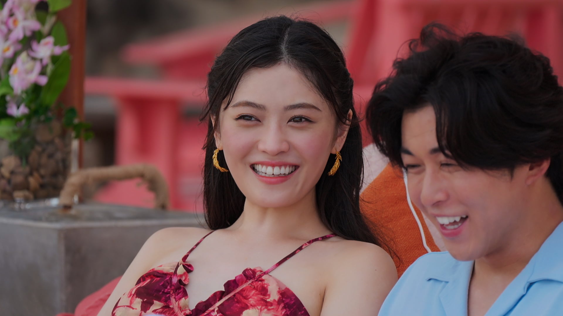平松里菜、山崎至「バチェロレッテ・ジャパン」シーズン4エピソード6（C）2026 Warner Bros. International Television Production Limited. All Rights Reserved.