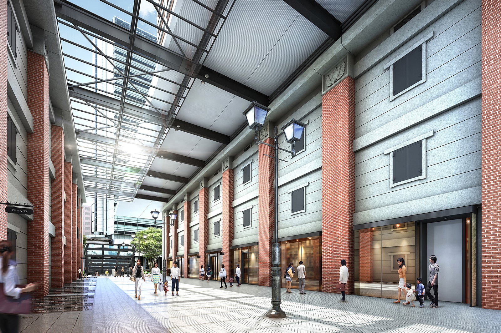 KITANAKA BRICK ＆ WHITE／画像提供：三井不動産