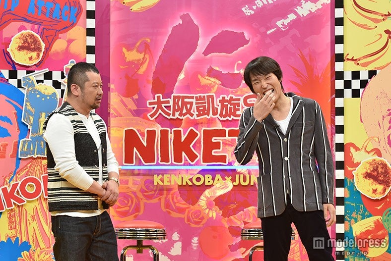 （左から）ケンドーコバヤシ、千原ジュニア（C）読売テレビ