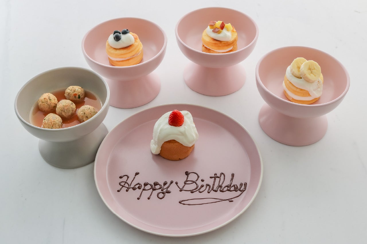 愛犬用メニュー（提供画像）