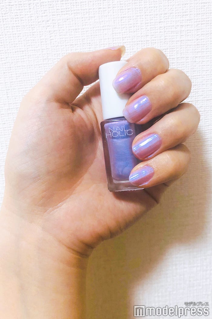 NAIL HOLIC リミテッドカラー PU170/本当はもっと綺麗なパープルです…!(C)モデルプレス