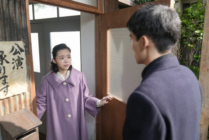 趣里、水上恒司「ブギウギ」第57話(C)NHK