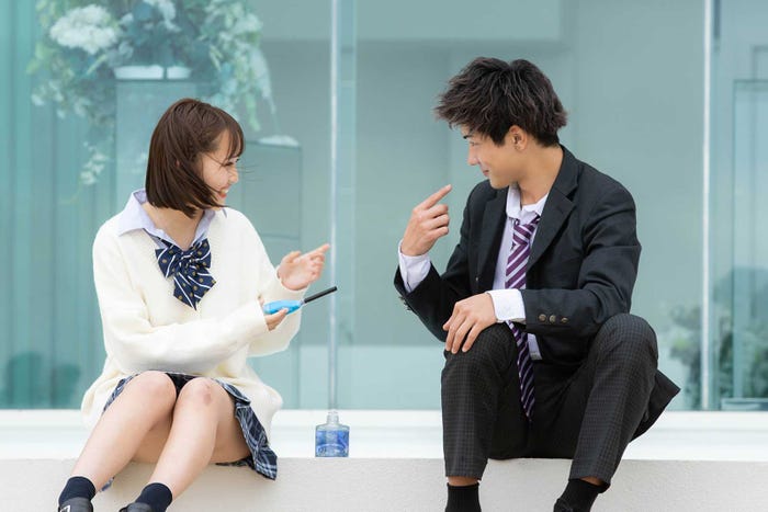 あやの、けいし「今日、好きになりました。-卒業編2021-」第6話より(C)AbemaTV, Inc.