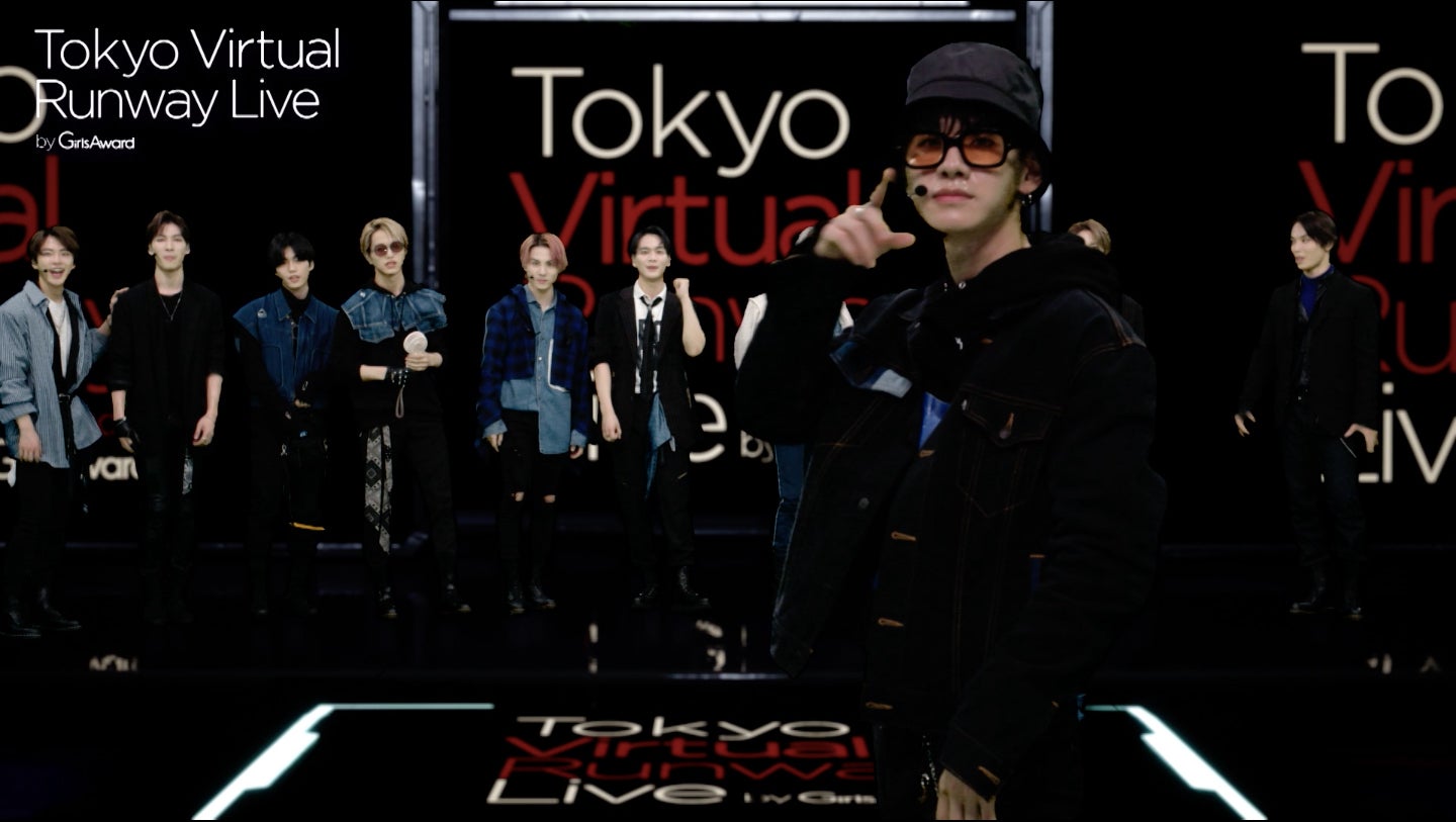 JO1（C）Tokyo Virtual Runway Live by GirlsAward（C）AbemaTV, Inc.