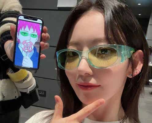 宮脇咲良、サングラスショットが“斉木楠雄”そっくり?「確かに似てる」「何しても可愛い」と反響