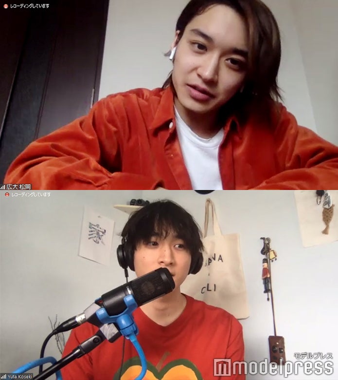 【Zoomインタビュー】松岡広大＆小関裕太、自宅から語った“笑顔を届ける”使命感