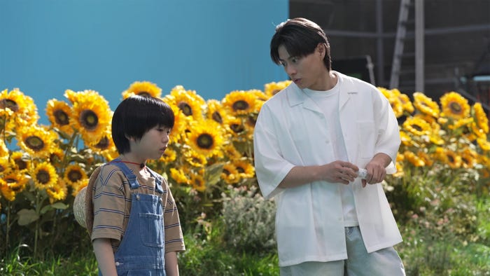 森優理斗、平野紫耀/新CMメイキングより(提供写真)