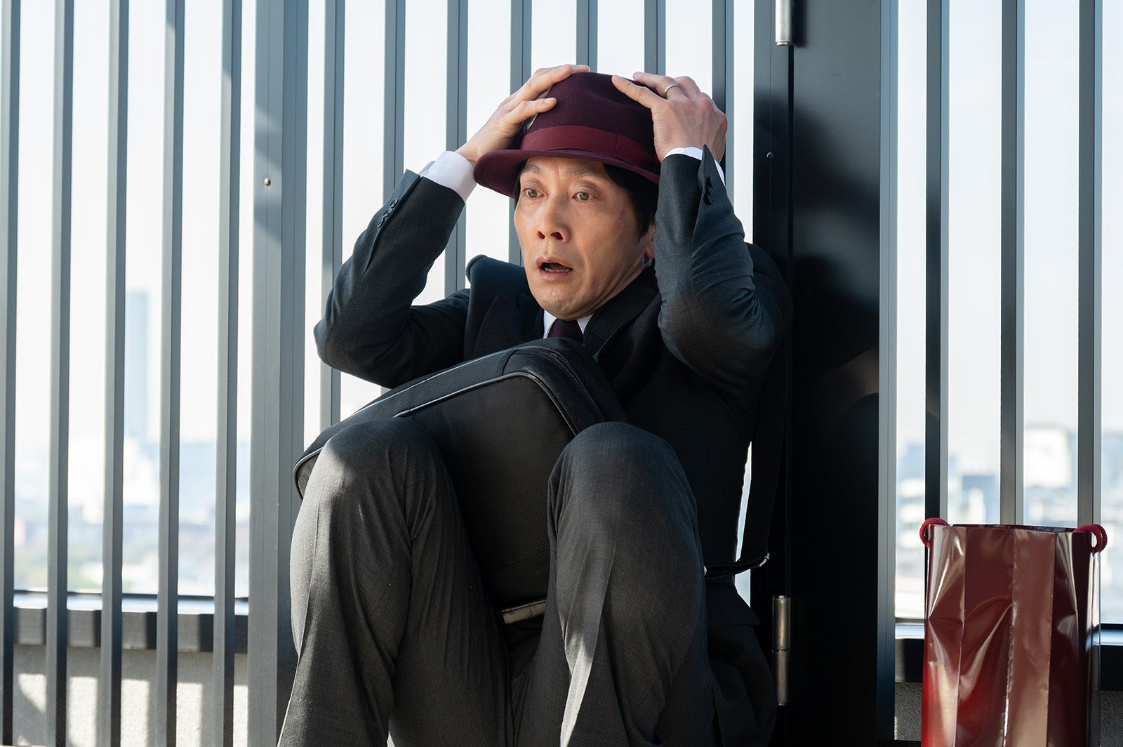 佐々木蔵之介「マイホームヒーロー」第7話より（C）山川直輝・朝基まさし／講談社／ドラマ「マイホームヒーロー」製作委員会・MBS