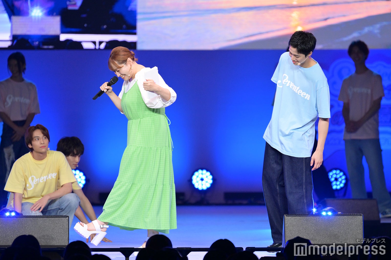 「Seventeen 夏の学園祭2023」イケメンステージの様子（C）モデルプレス