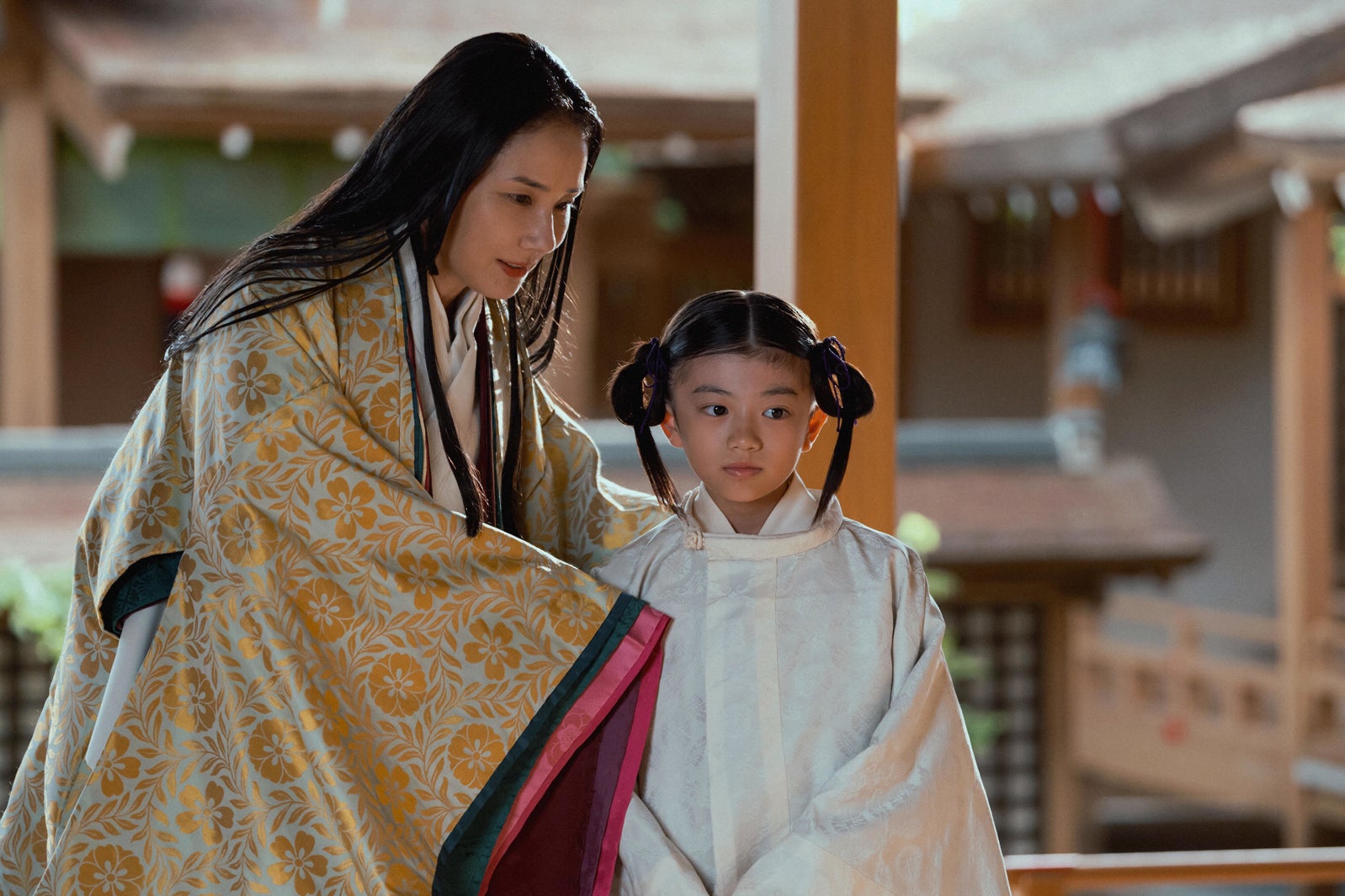 吉田羊、高木波瑠「光る君へ」第11話より（C）NHK