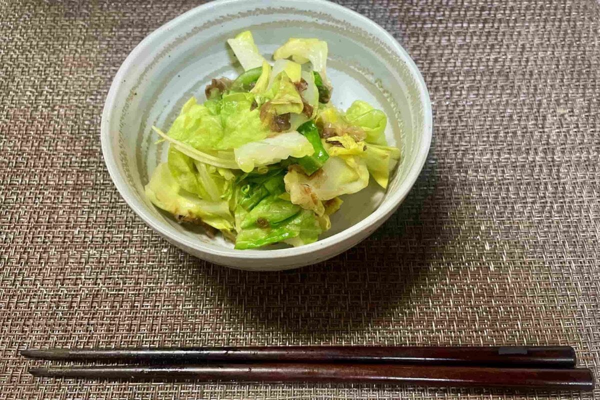 やみつき春キャベツ