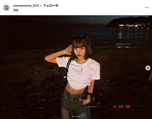 モモInstagramより