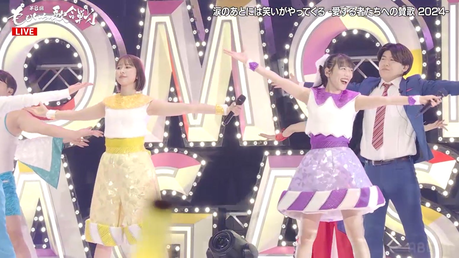 玉井詩織、高城れに（C）AbemaTV, Inc.