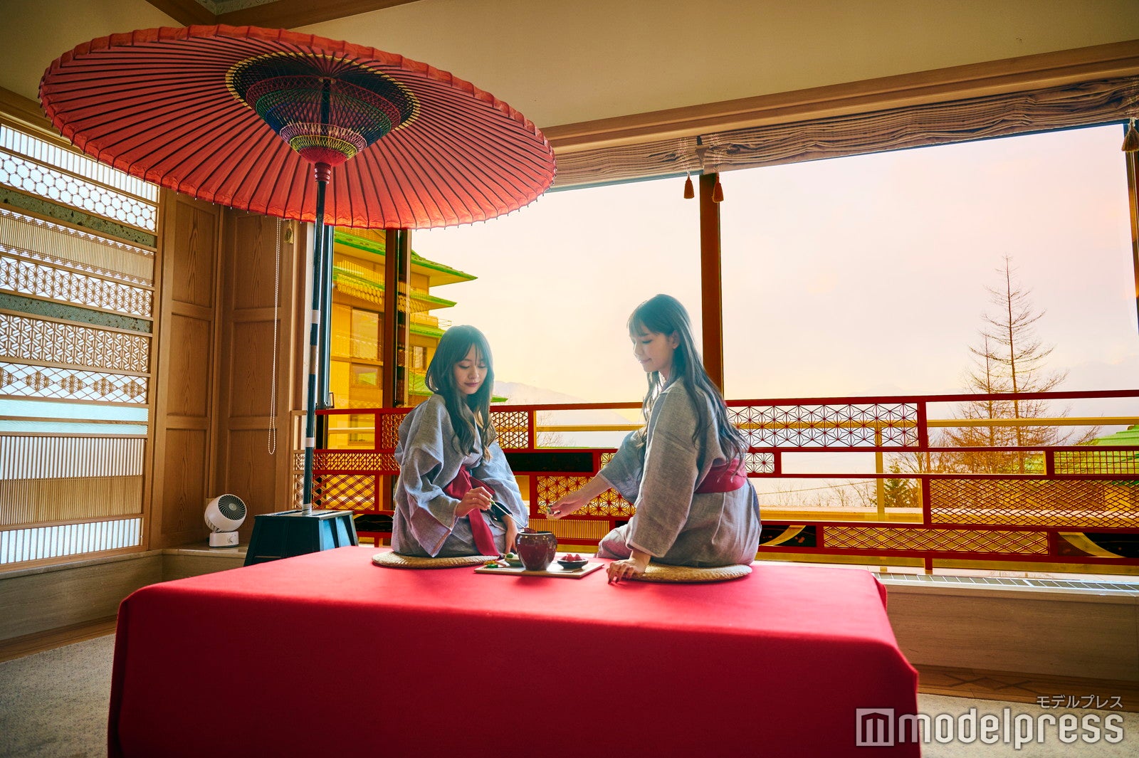 羊羹フォンデュ1名／￥1,500～（サービス料・税込）（C）モデルプレス