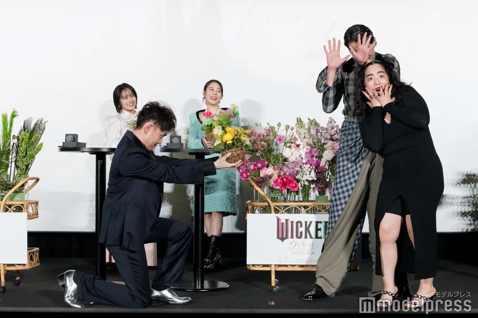 蔦谷好位置氏、清水美依紗、高畑充希、kemio、ゆりやんレトリィバァ（C）モデルプレス