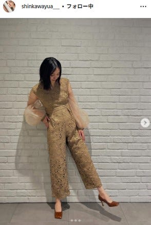 新川優愛Instagramより