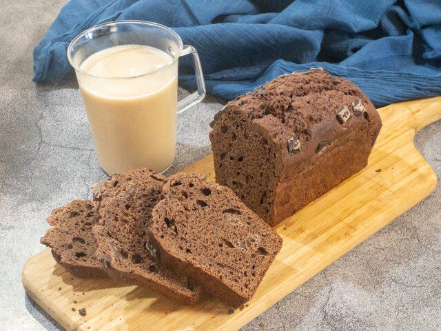 濃厚チョコパウンドケーキ　完成